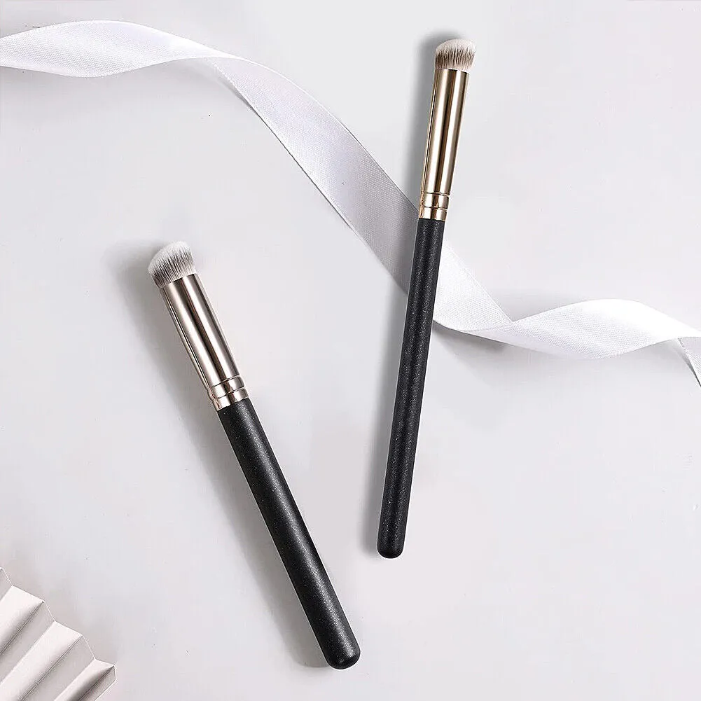 US 1-2 Concealer Under Eye Brush Set Foundation Highlight Shadow Cover Stippling